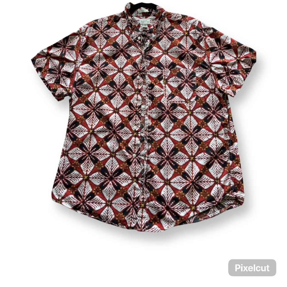 Men's Geometric Pattern Shirt